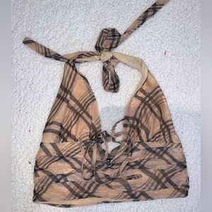 I AM GIA tiny crop top